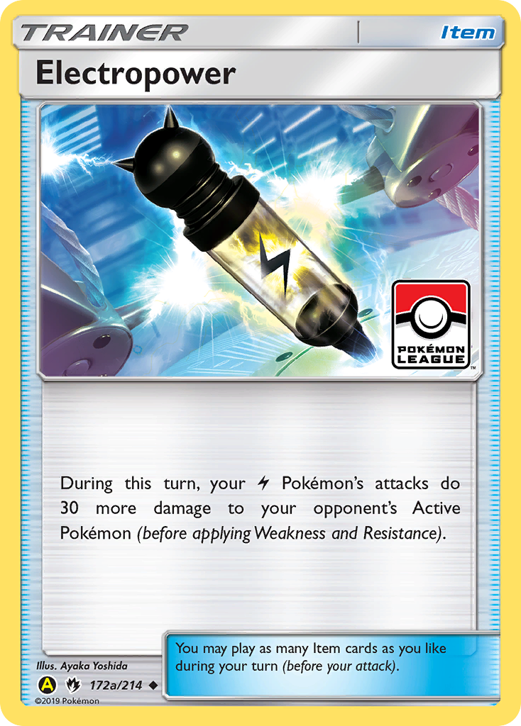 Lost Thunder Electropower #172a League Promo